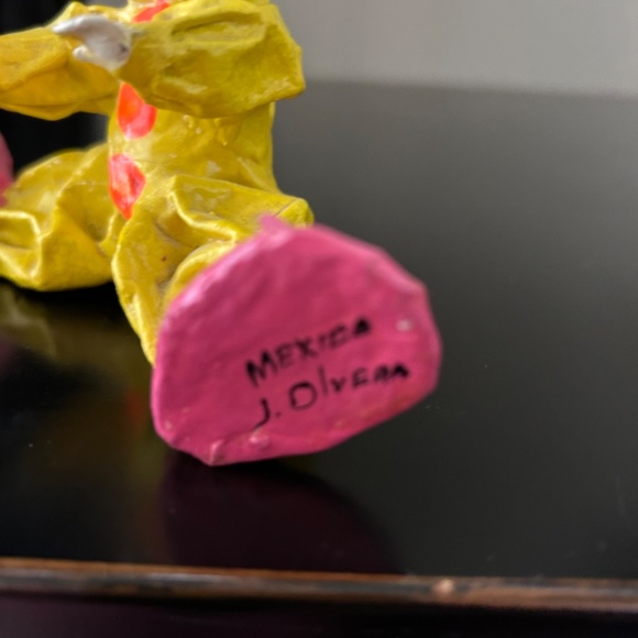 Paper Mache Clown. Vintage - Picture 4 of 4